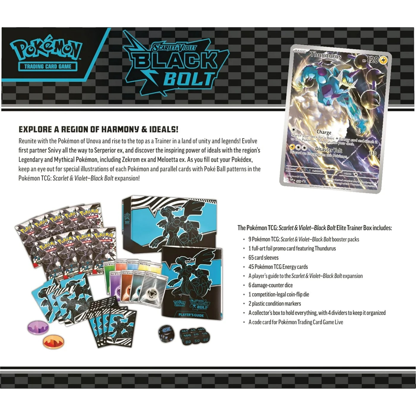 Pokemon TCG: Black Bolt - Elite Trainer Box