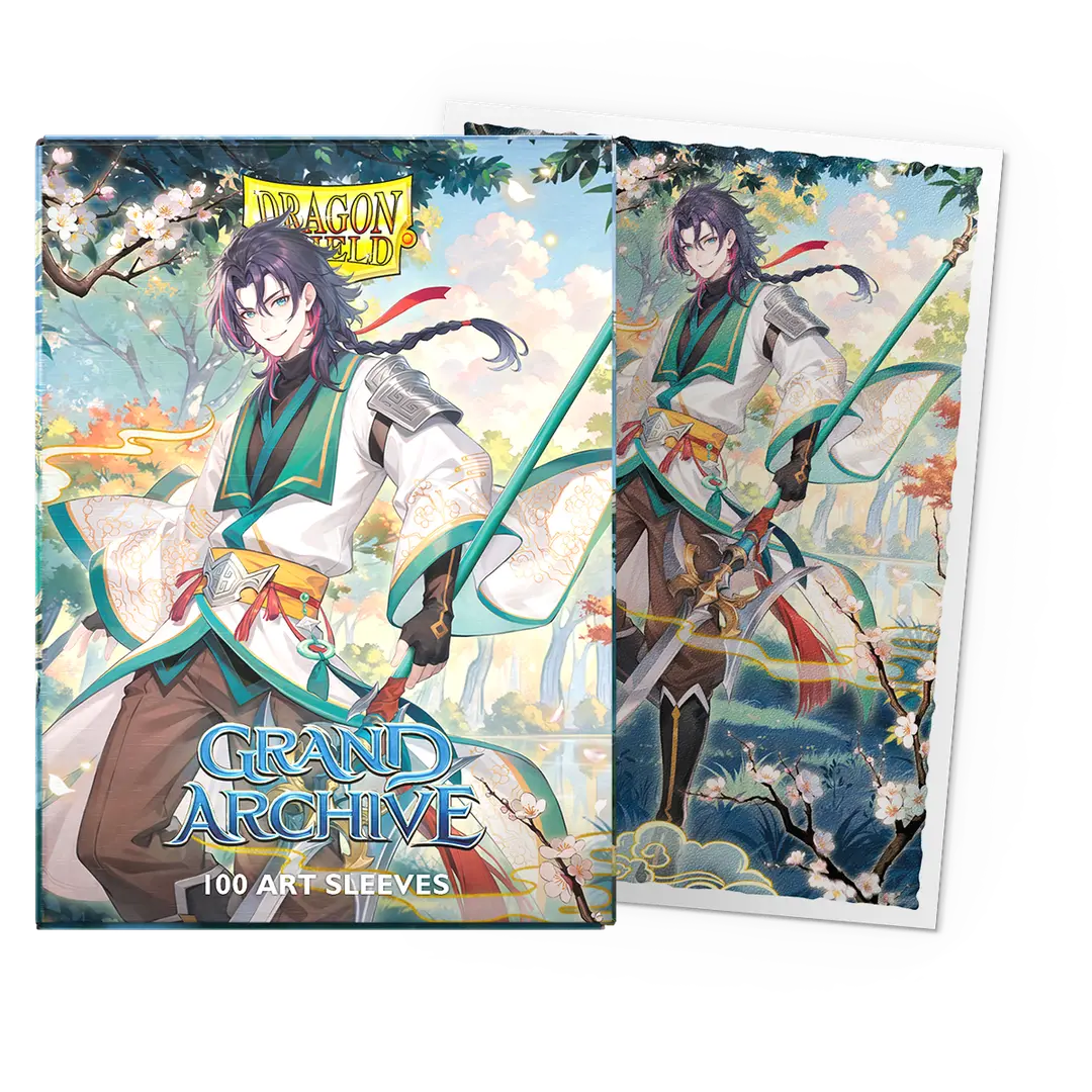 Grand Archive - Jin, Fate Defiant - Matte Dual Art Sleeves