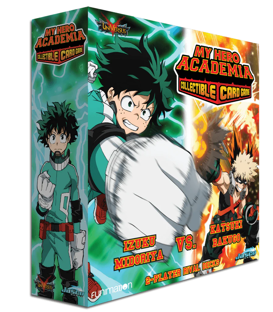 UNIVERSUS: My Hero Academia Izuku Midoriya & Katsuki Bakugo 2-Player Rival Box