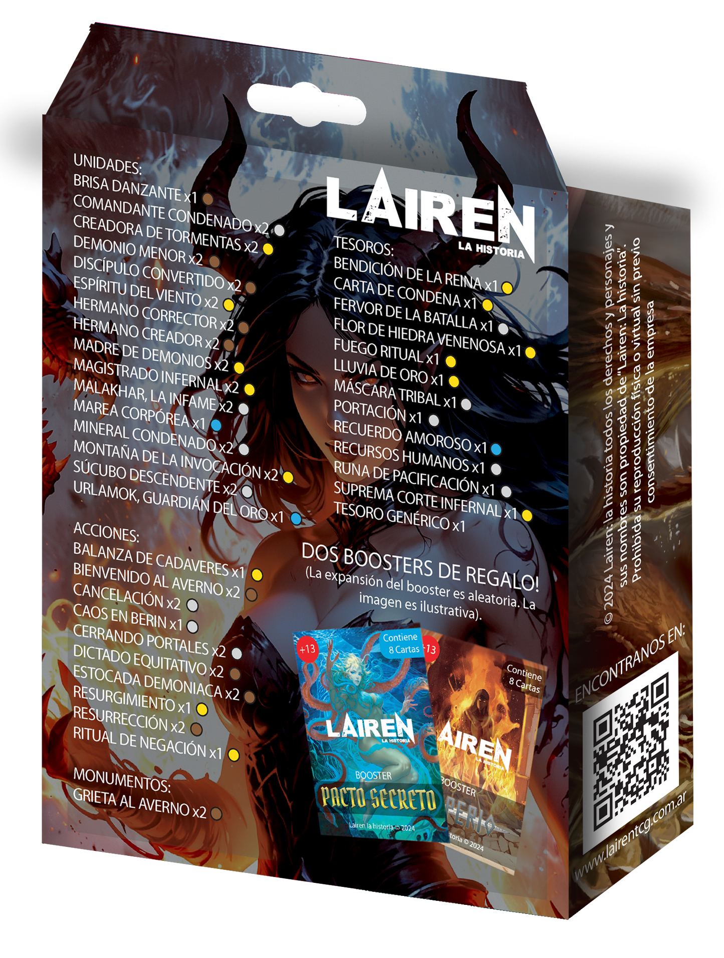 Mazo Preconstruido Lairen - Mazo de inicio - Demonio / Elemental