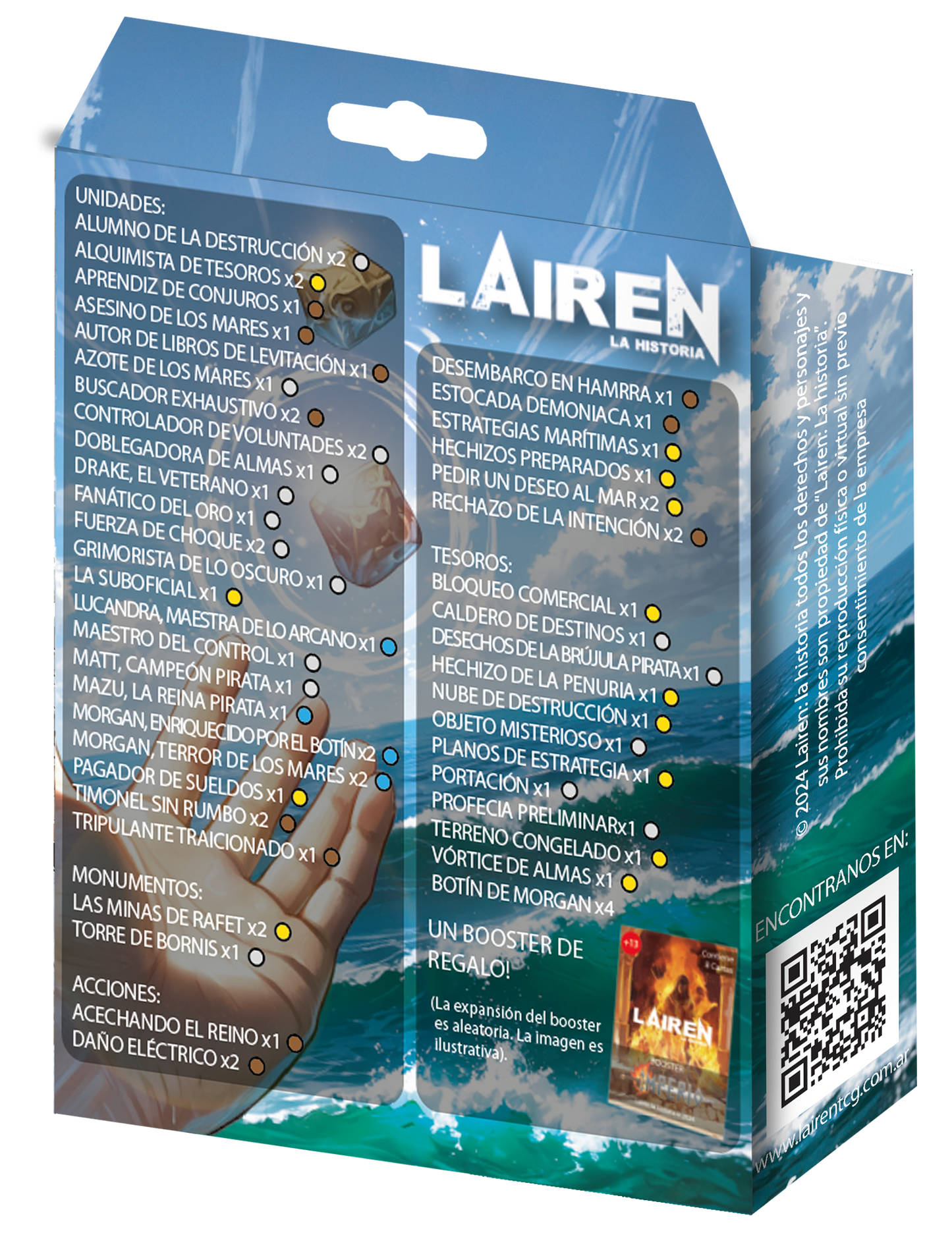 Mazo Preconstruido Lairen - Control de los mares - Pirata / Mago
