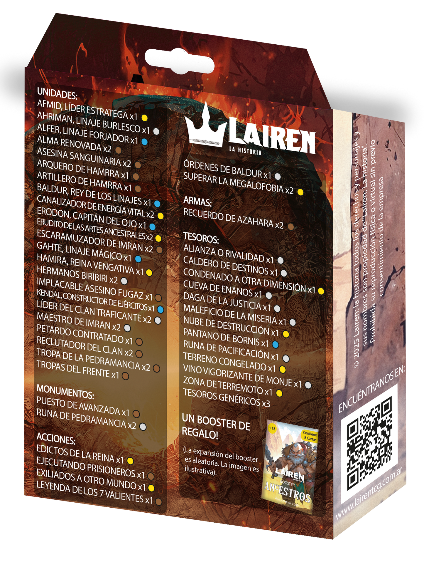 Mazo Preconstruido Lairen - Furia de las arenas - Enano / Desertor