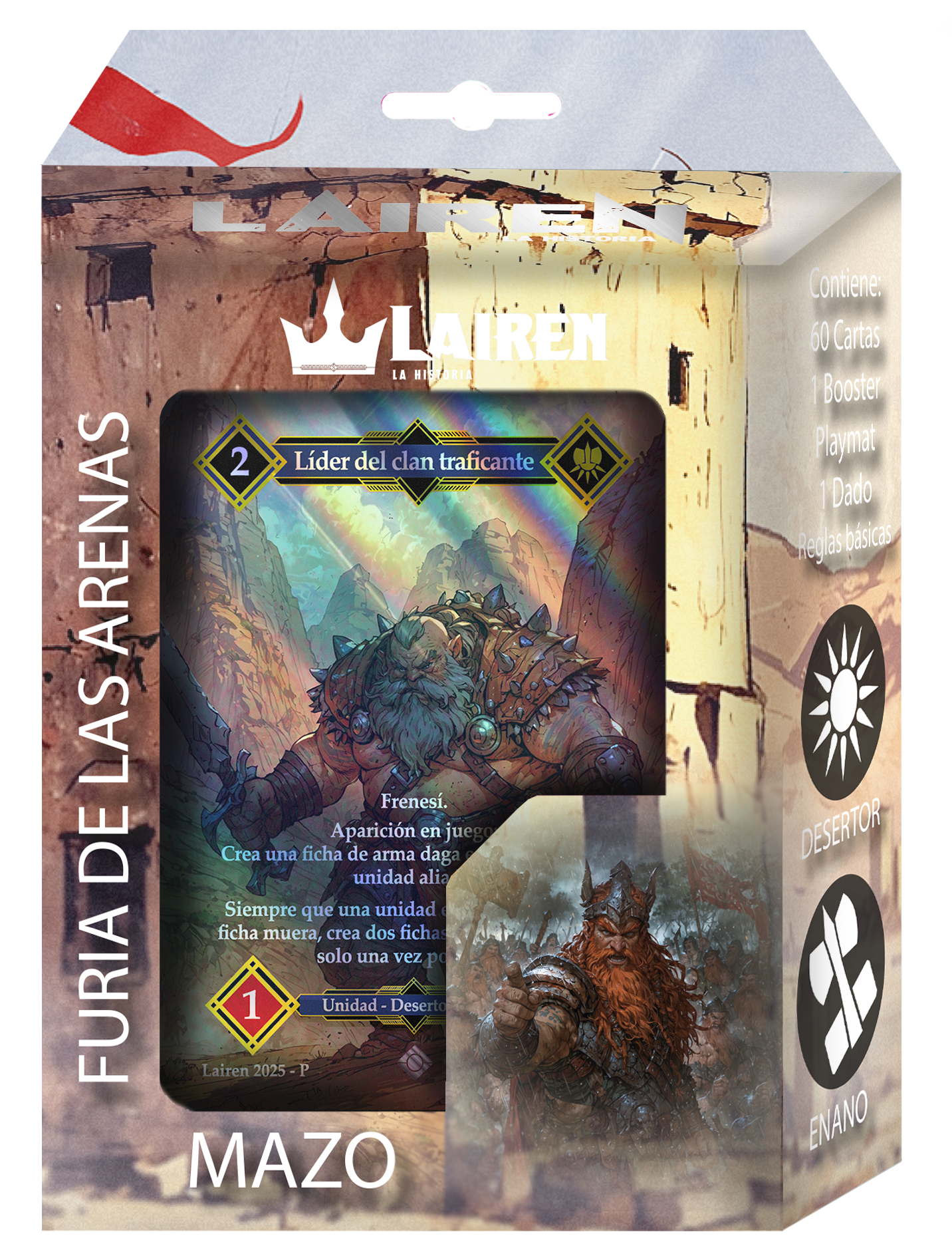 Mazo Preconstruido Lairen - Furia de las arenas - Enano / Desertor