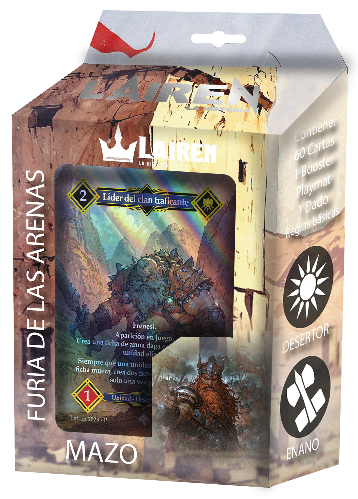 Mazo Preconstruido Lairen - Furia de las arenas - Enano / Desertor