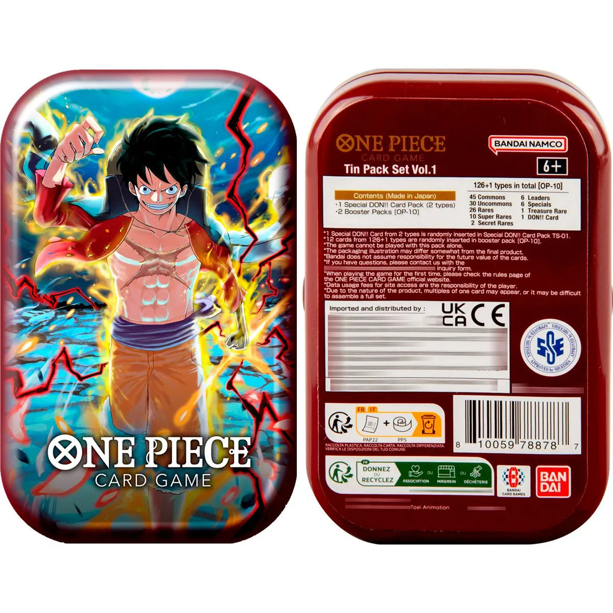 One Piece TCG: Tin Pack Set Vol. 1
