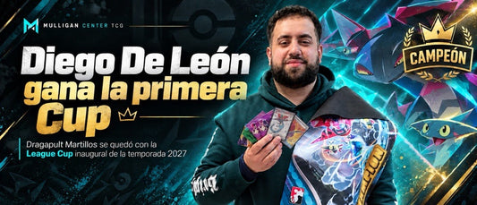 Diego De León conquista la primera League Cup de la temporada 2027 en Mulligan Center TCG