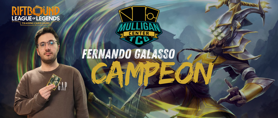 Fernando Galasso gana el Skirmish de Riftbound en Mulligan | Septiembre 2026