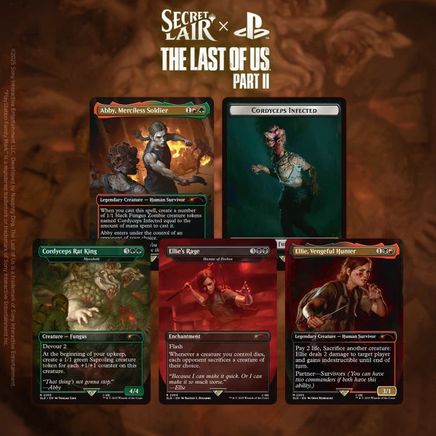 MTG: Secret Lair Drop Last of Us Part II: Path of Retribution- Regular