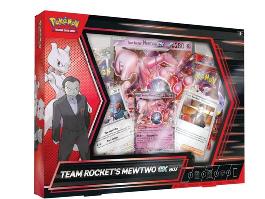 Pokémon TCG: Team Rocket's Mewtwo ex Box