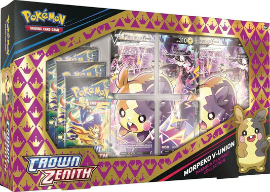 Pokemon TCG:  Crown Zenith Morpeko V Union Playmat Collection