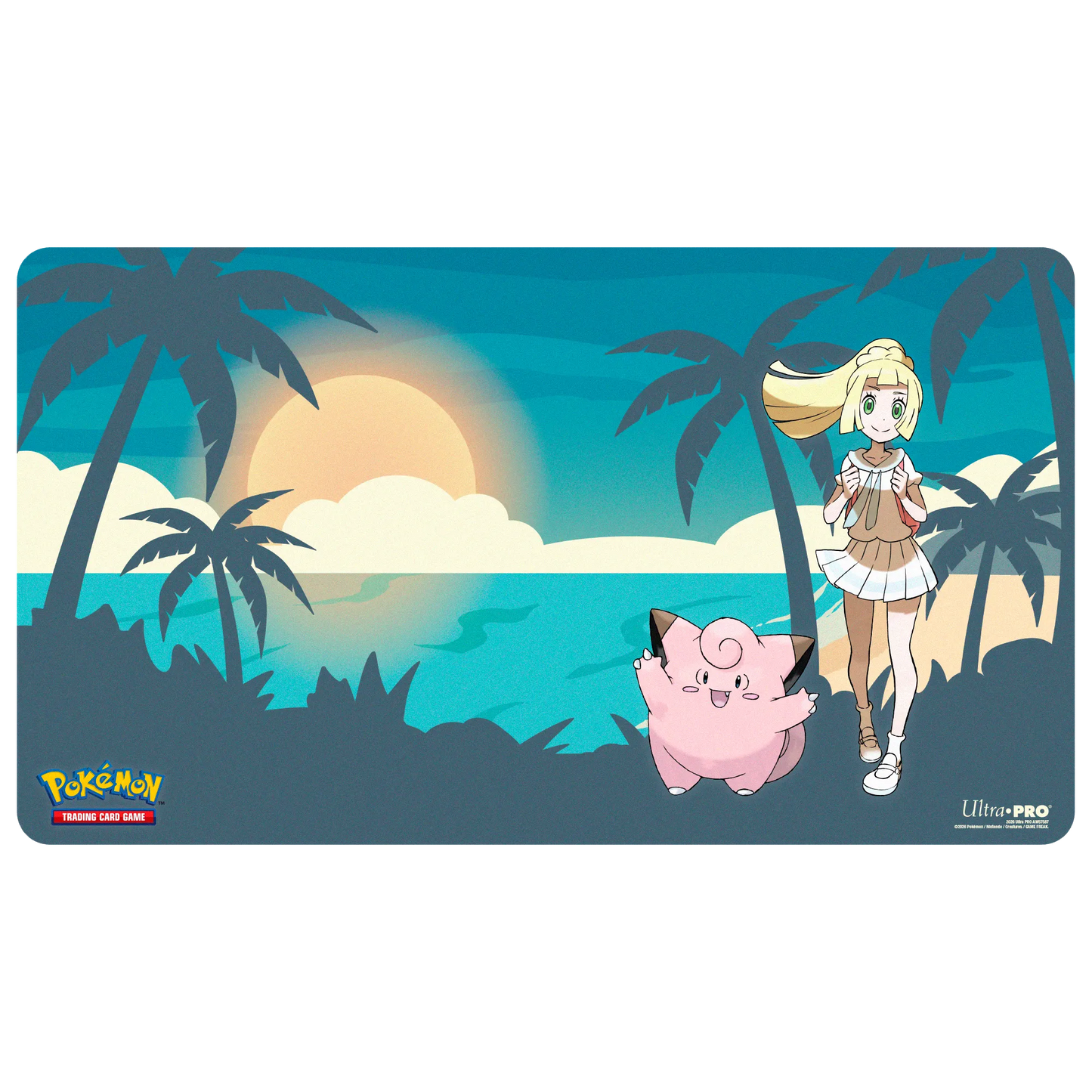 Pokémon TCG: Playmat Lillie and Clefairy