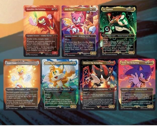 MTG: Secret Lair: The Sonic Friends and Foes.