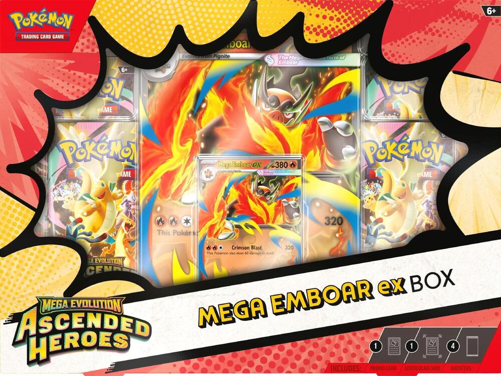Pokémon TCG: Mega Evolution 2.5 - "Ascended Heroes" ex Box