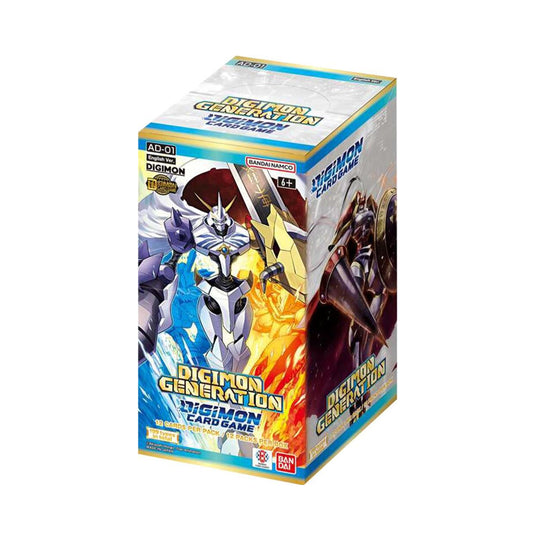 Digimon Card Game Digimon Generation AD-01 Booster Box