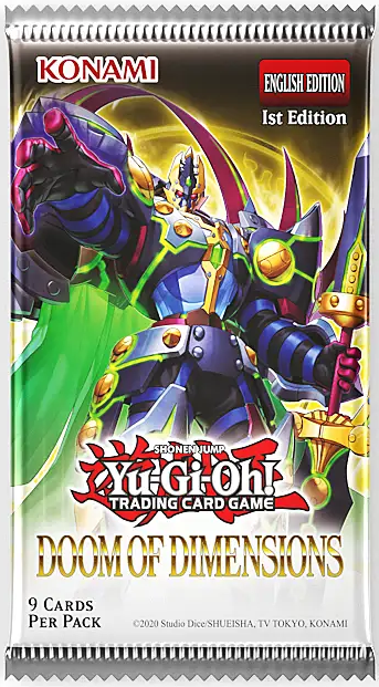 Yugioh - Doom of Dimensions Booster