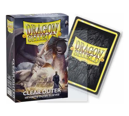 Dragon Shield Matte Clear: Outer Sleeves 100 CT