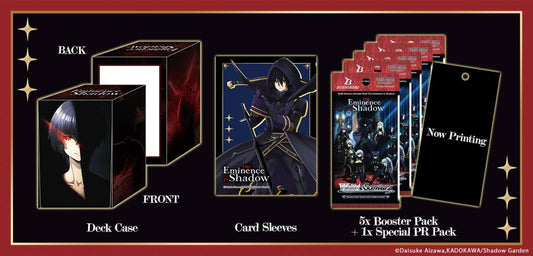 Weiß Schwarz - The Eminence in Shadow – Supply Set