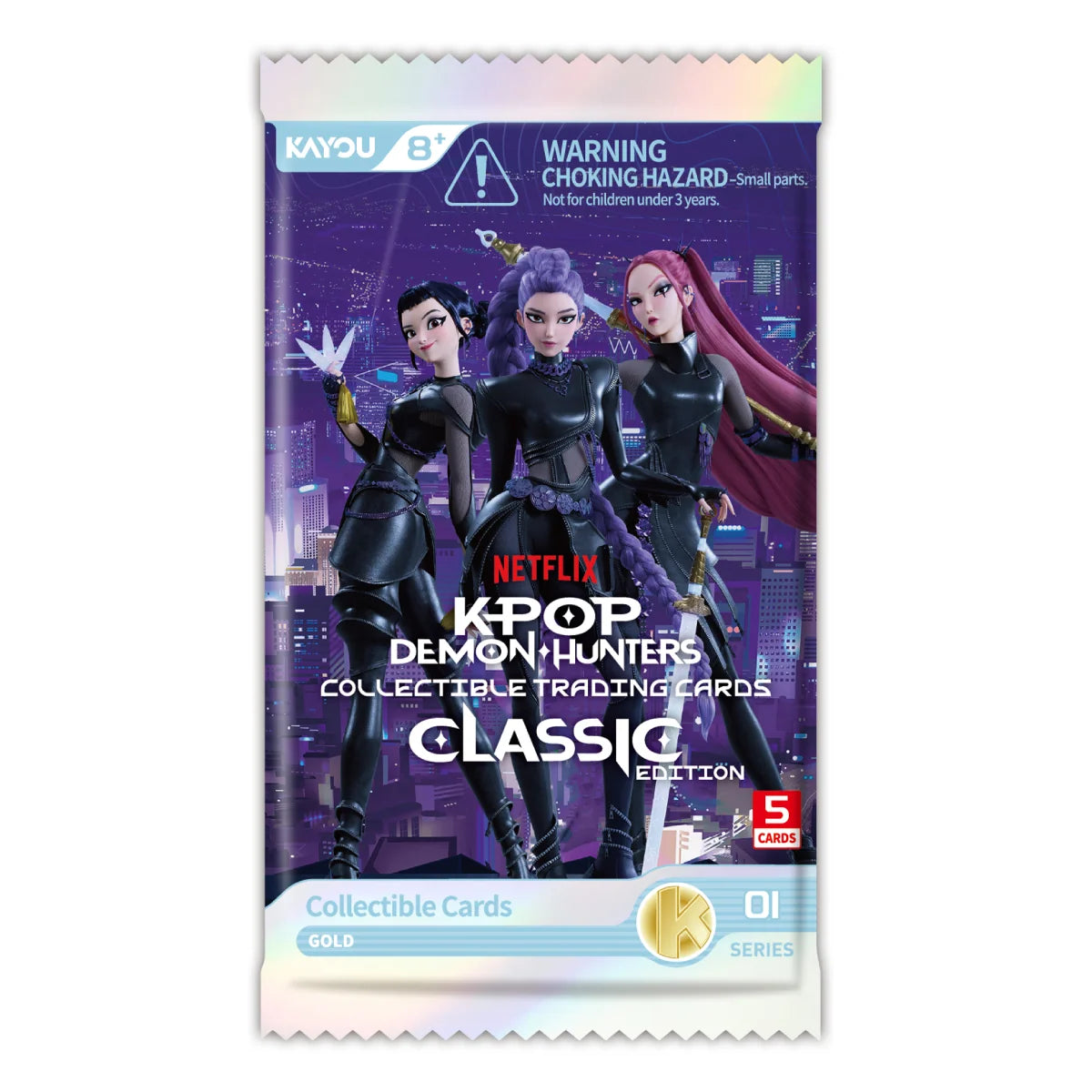 KPop Demon Hunters Collectible Cards: Classic Edition- Foil Pack