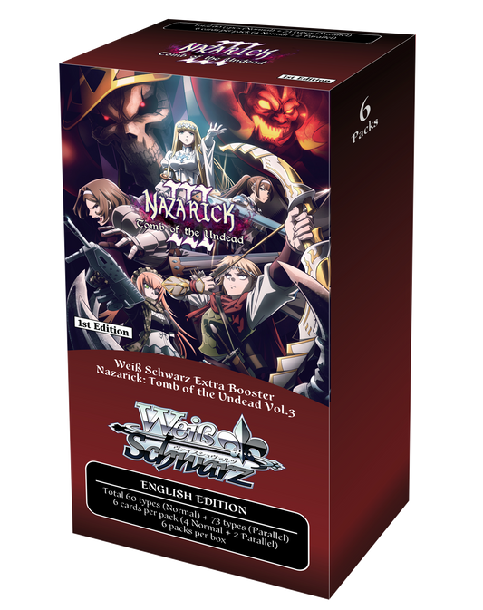 Weiß Schwarz - Nazarick: Tomb of the Undead Vol.3 Extra Booster Display