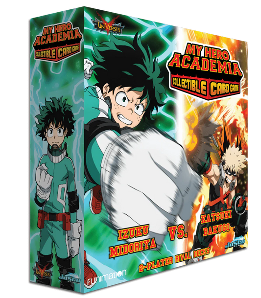 UNIVERSUS: My Hero Academia Izuku Midoriya & Katsuki Bakugo 2-Player Rival Box