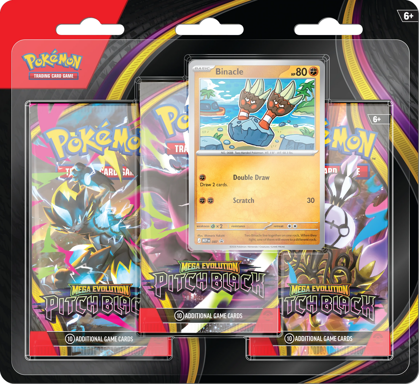 Pokémon Pitch Black Blister