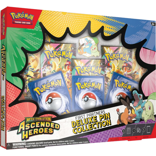 Pokémon TCG: Ascended Heroes First Partner Deluxe Pin Collection