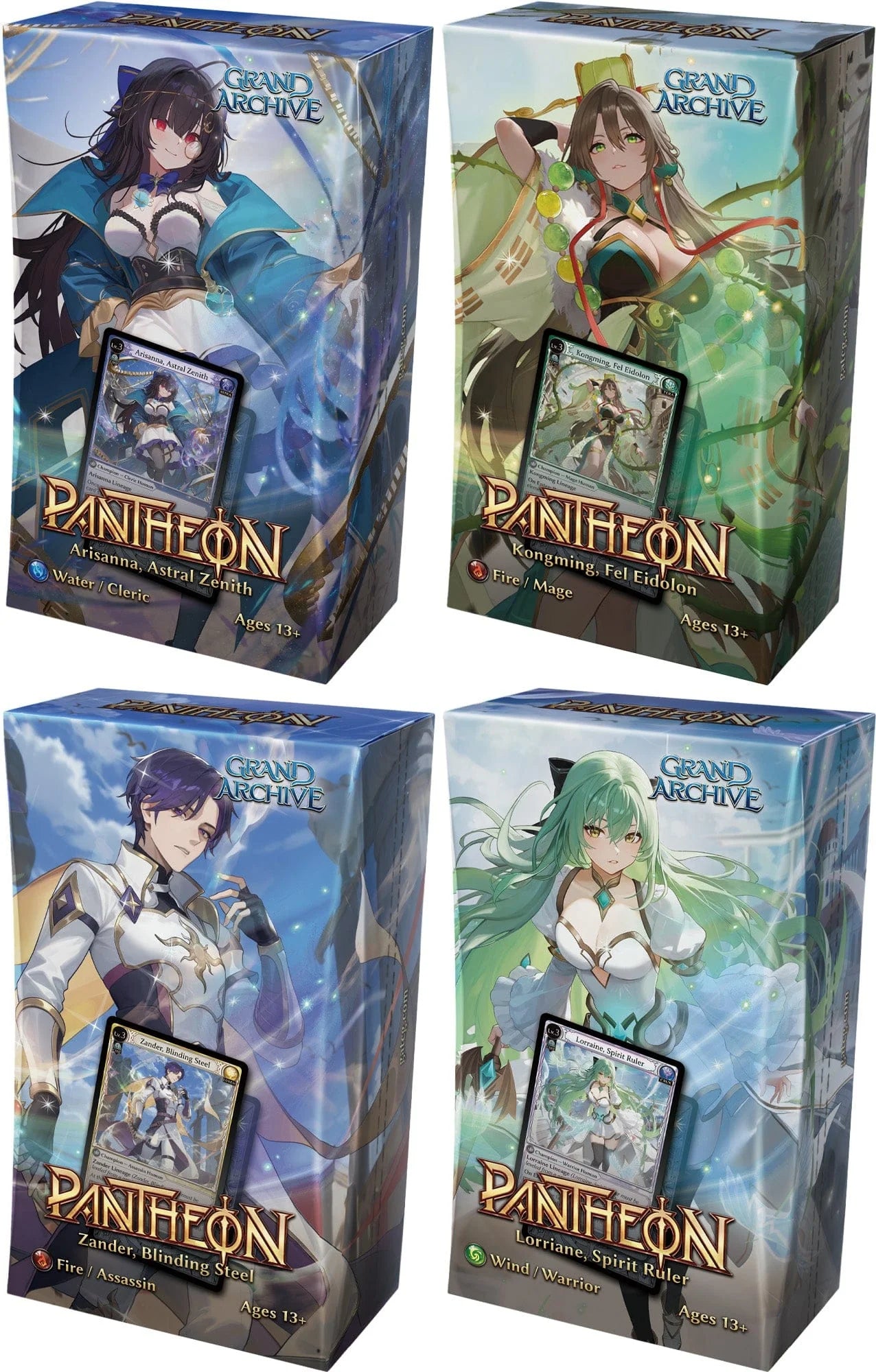 Grand Archive TCG: Pantheon Deck Set