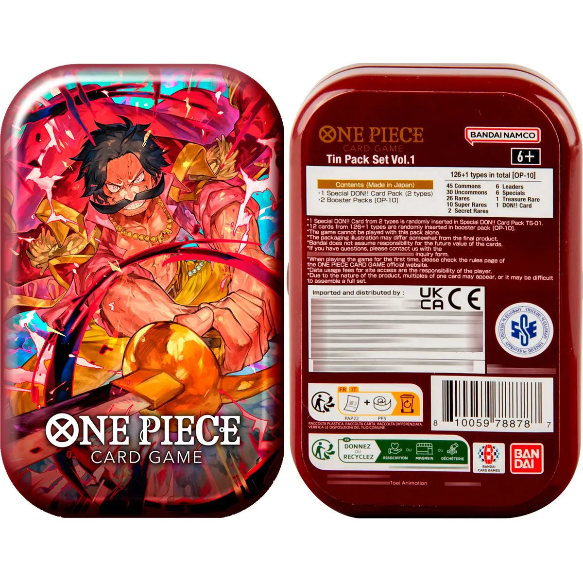 One Piece TCG: Tin Pack Set Vol. 1