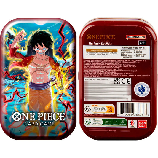 One Piece TCG: Tin Pack Set Vol. 1