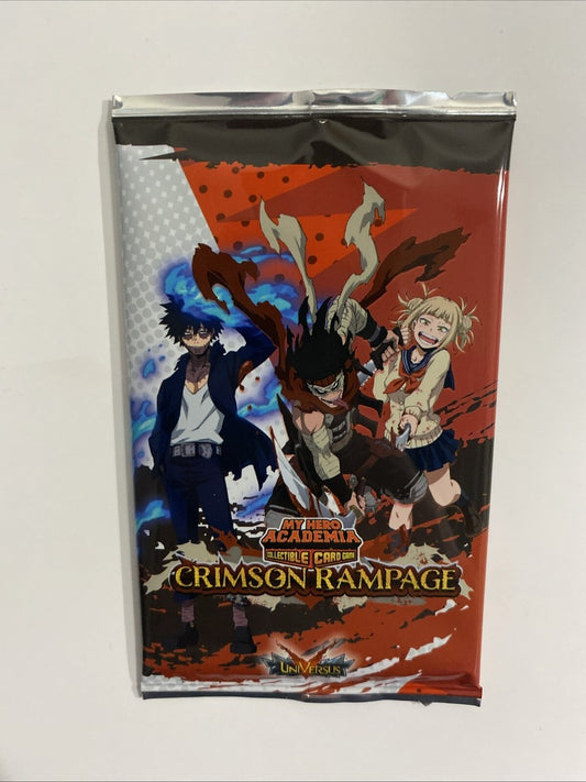 My Hero Academia Crimson Rampage Booster