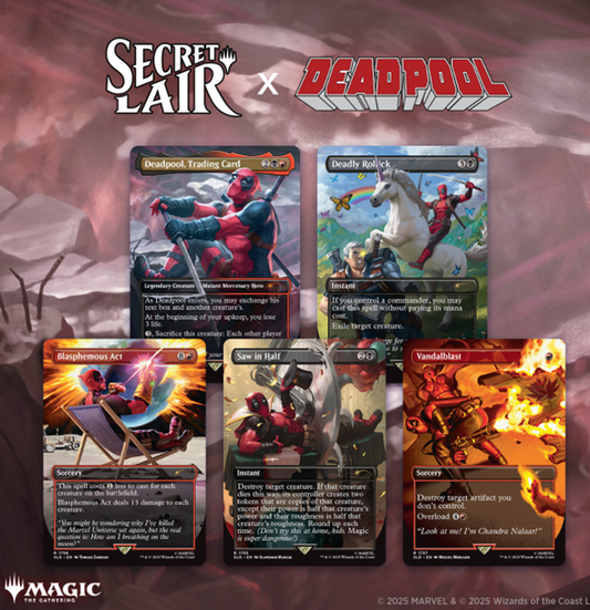 MTG: Secret Lair x Marvel's Deadpool